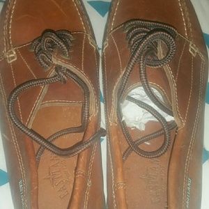 MEN'S SIZE 9 BROWN EASTLAND LOAFERS
